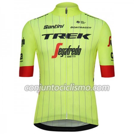 Maillot mangas cortas 2018 Trek-Segafredo N002